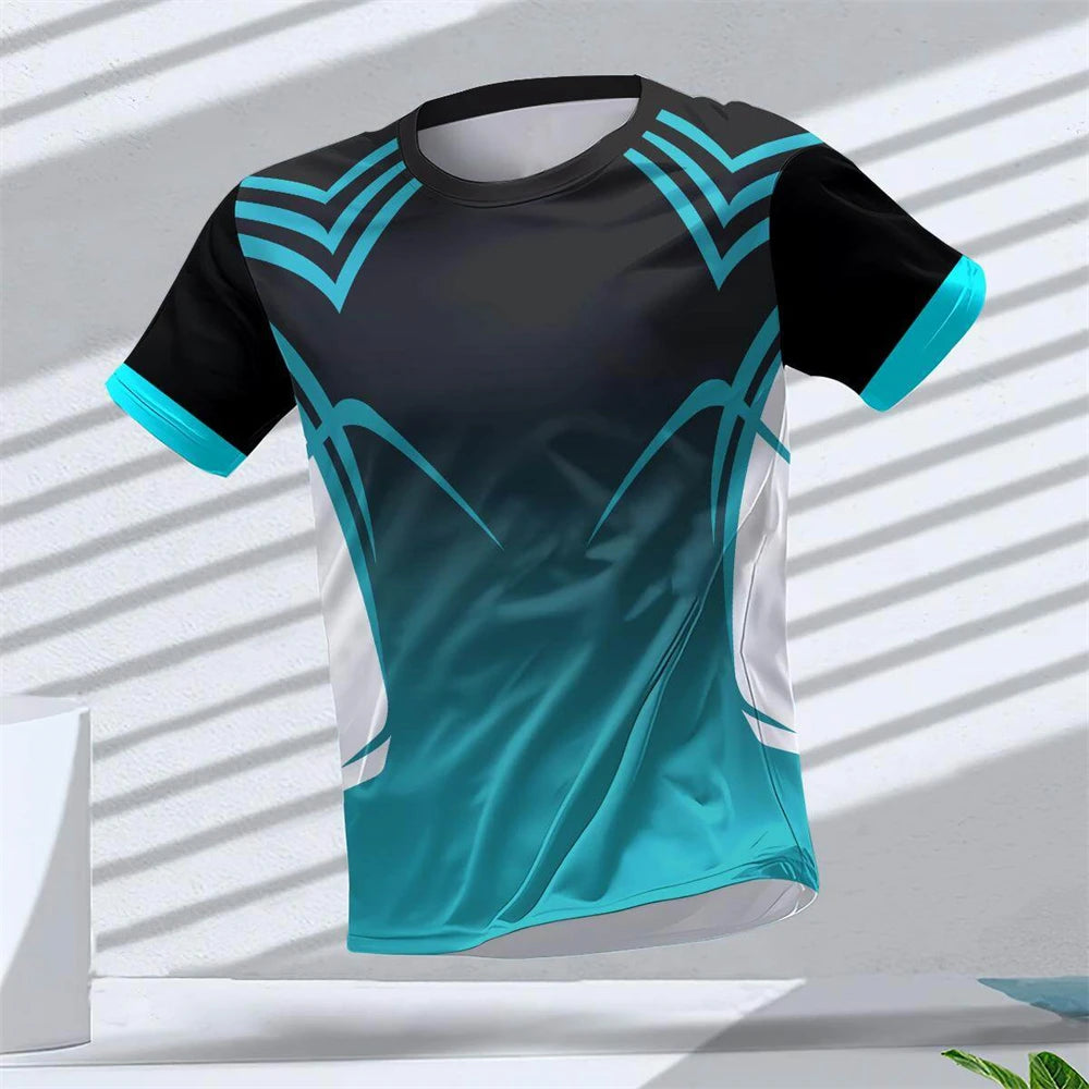 Quick-Dry 3D Sports T-Shirt