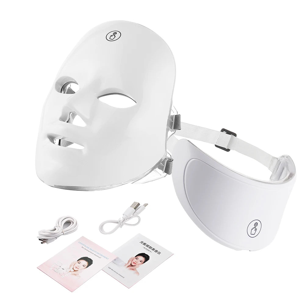 GlowLift™ Pro — for Wrinkles, Acne & Skin Firming LED Face & Neck Therapy Mask