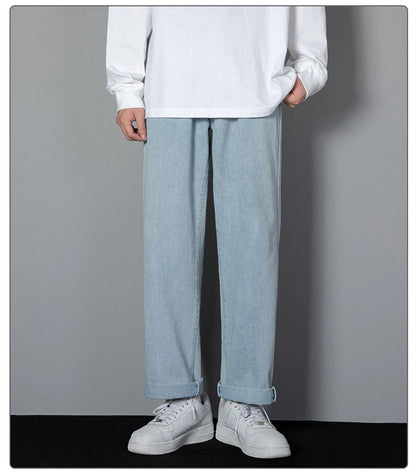 Straight Denim Wide-leg  Jeans