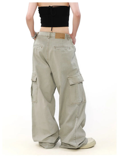 Retro American Vintage Loose Work Pants