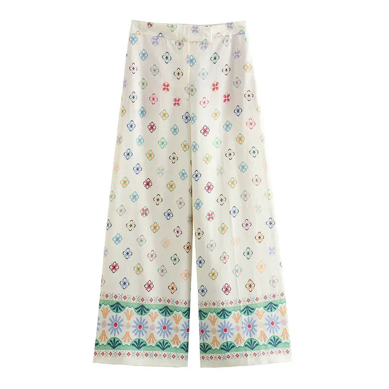 Floral Elegance – Backless Lace-Up Maxi Dress