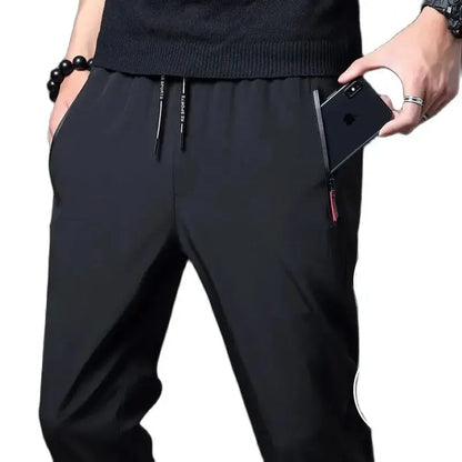 Slim Fit Elastic Waist Jogger Pants