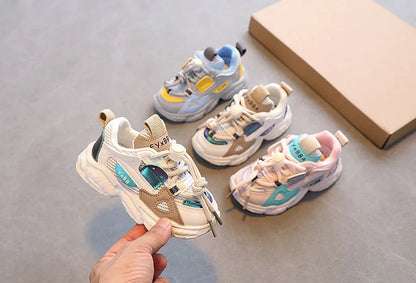 Size 21-36 Toddler Boys Girls Breathable Mesh  Non-slip Shoes