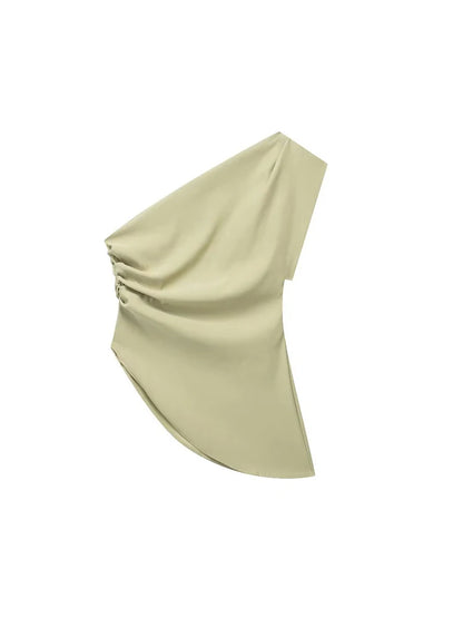 Asymmetric Off-Shoulder Top