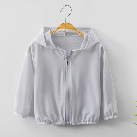 Kids Thin Ice Silk Sunscreen Hoodie