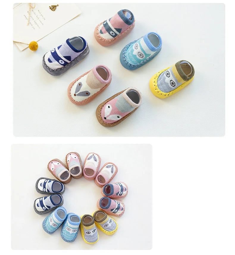 Anti Slip Soft Sole Baby Socks Slippers
