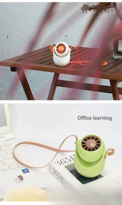 2025 Ultra-Quiet Hands-Free Neck Fan