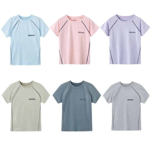 Quick Drying Sports Tshirt for Kids Boys Girls