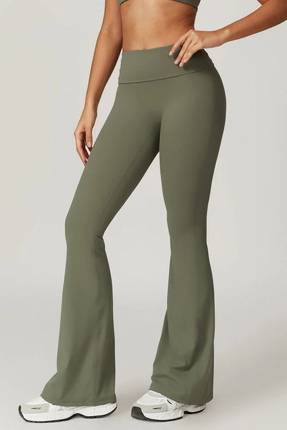 High Waist Bell Bottoms Yoga Pants