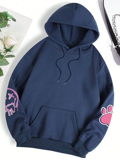 Hip Hop Street Casual Printed Hoodies