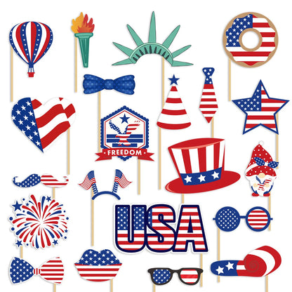 Independence Day Party Photo Props