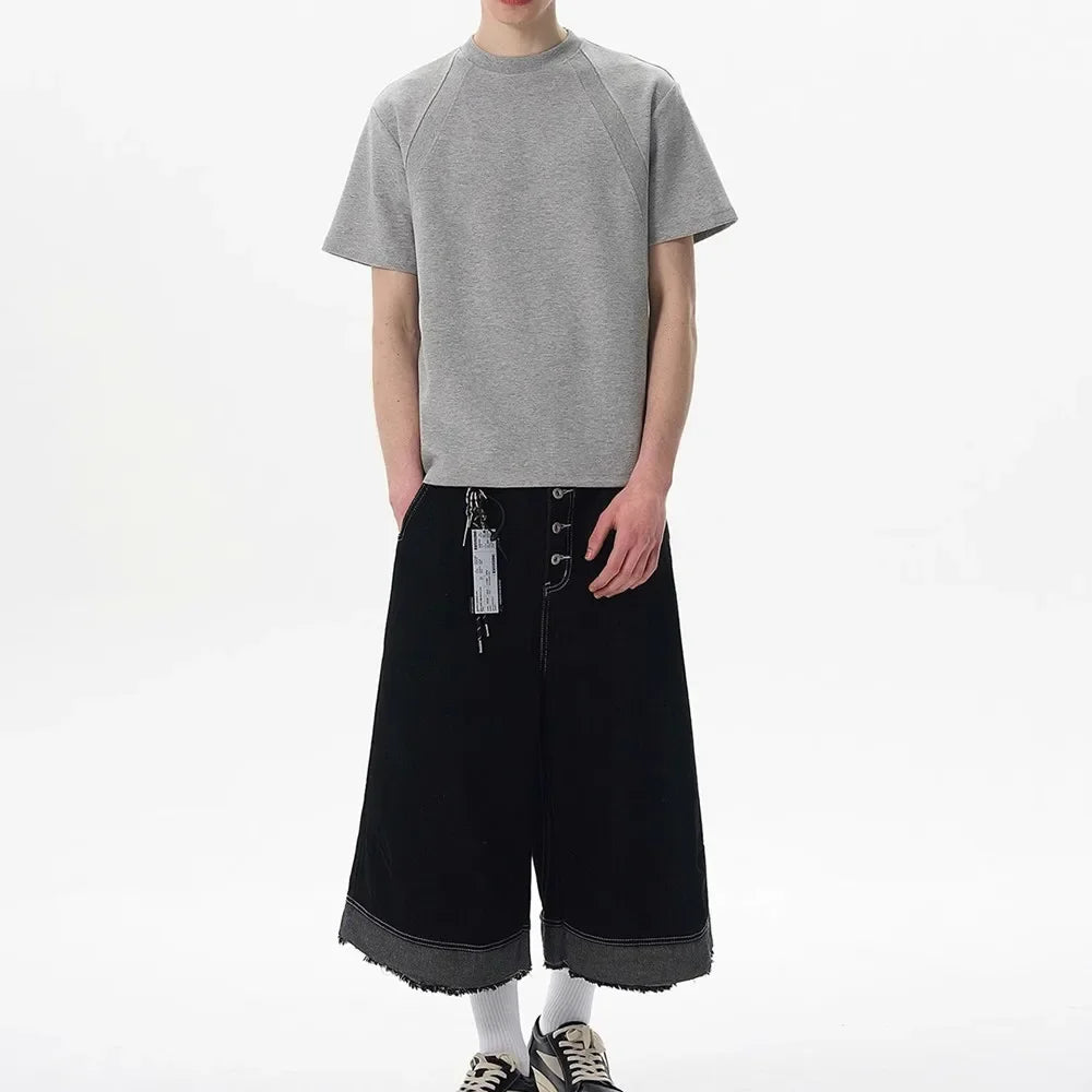 280g Cotton Short Sleeve Boxy Fit T-Shirt