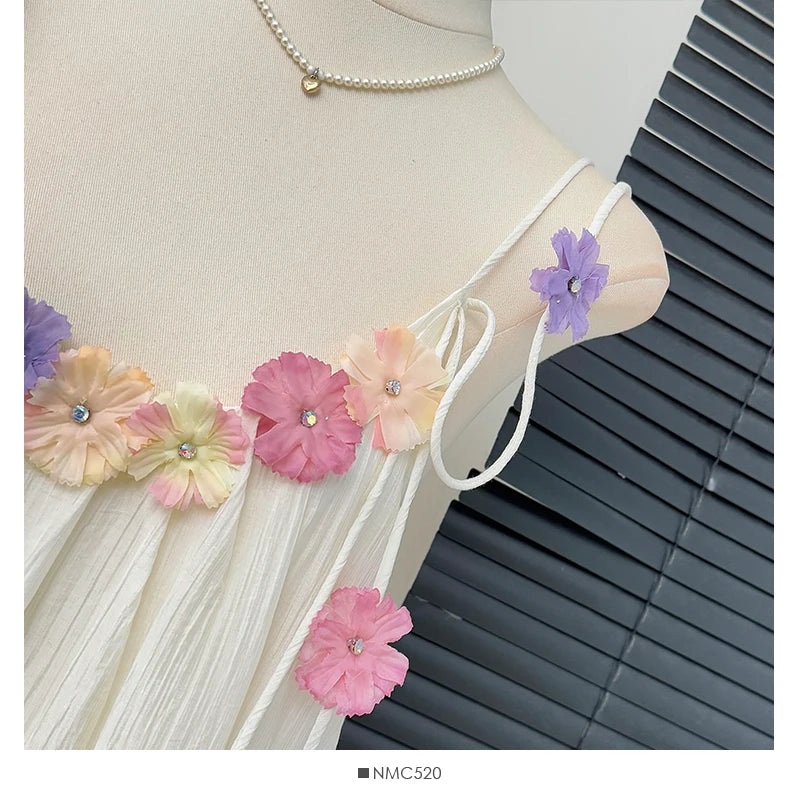 Floral Muse – Casual Korean Beach Dress
