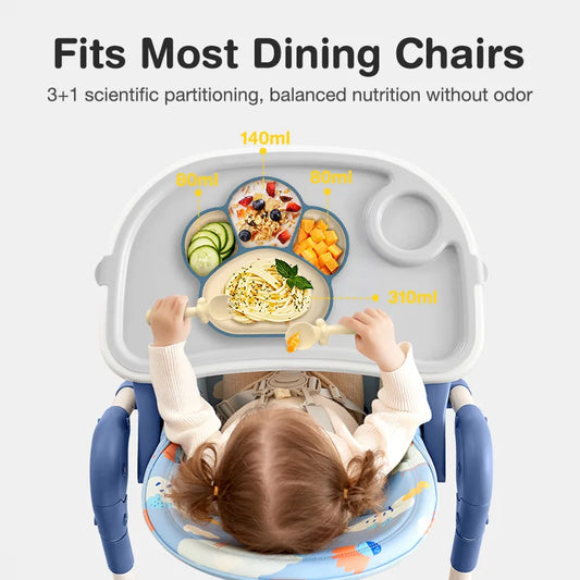 6PCS Set Children's Dishes Set