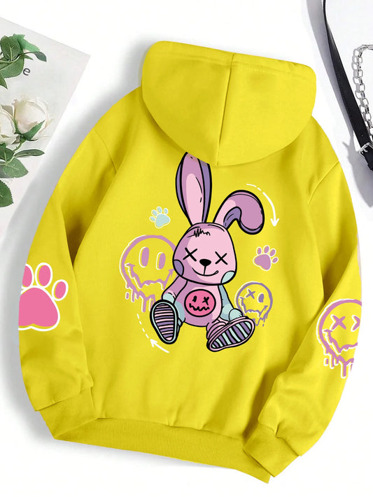 Hip Hop Street Casual Printed Hoodies