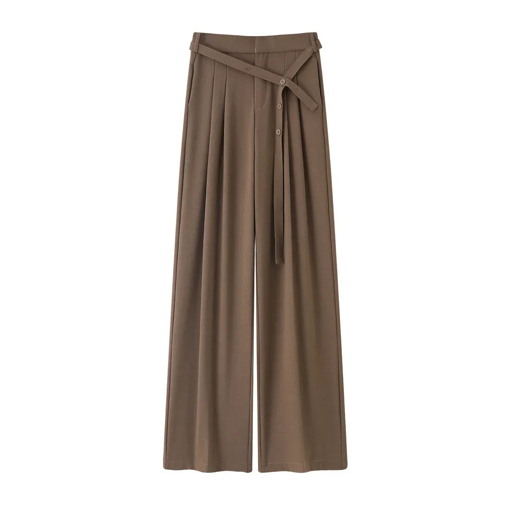 Women's Loose Drapey Suit Pants