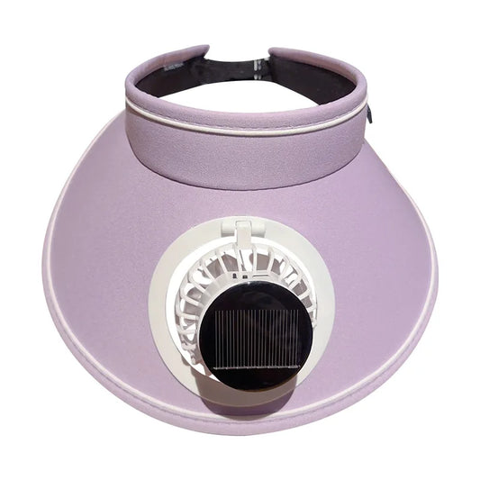 Children's Sun Protection Fan Hat Solar/USB