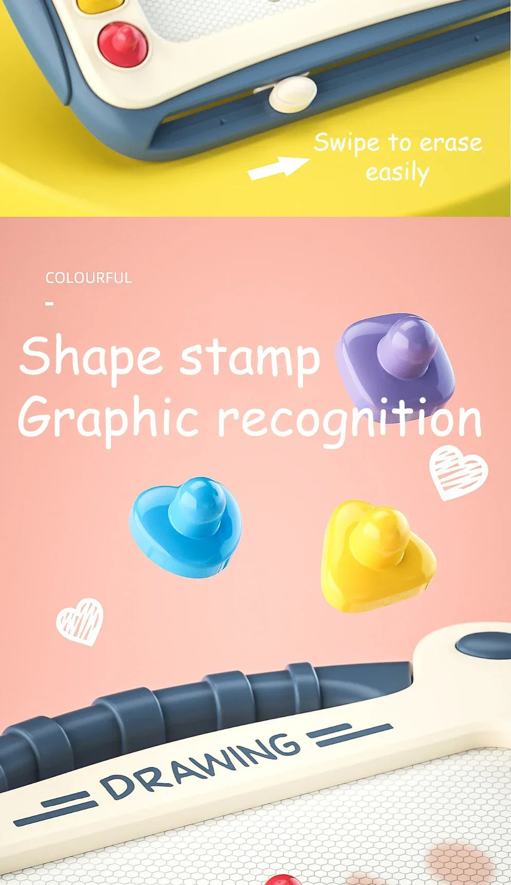 Children Magnetic Drawing Board Kids Early Education Toys