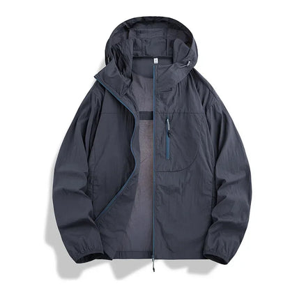 UPF50+  UV Protection Ultra Light Zipper Hoodie