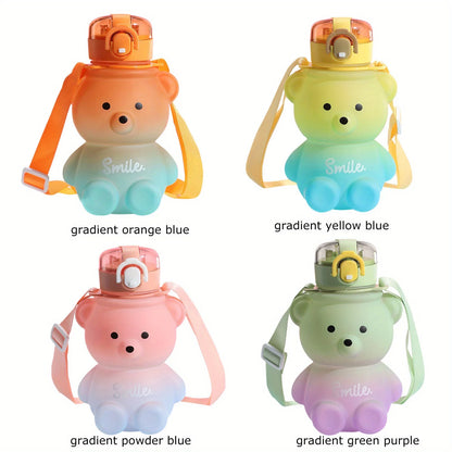 Cute Bear Water Bottle  1pc