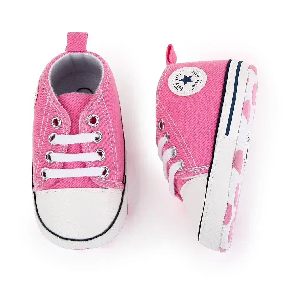 Canvas Sneakers Baby Boys Girls Shoes