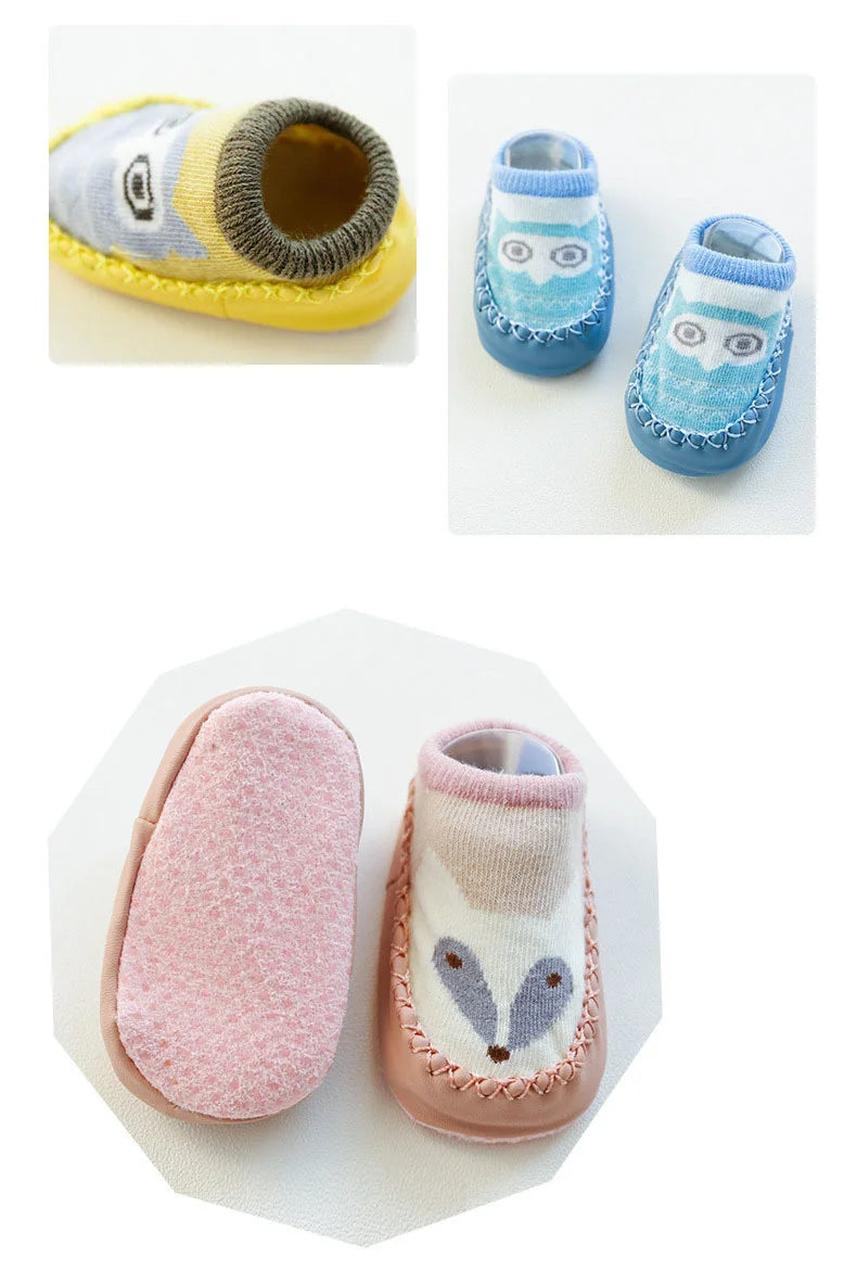 Anti Slip Soft Sole Baby Socks Slippers
