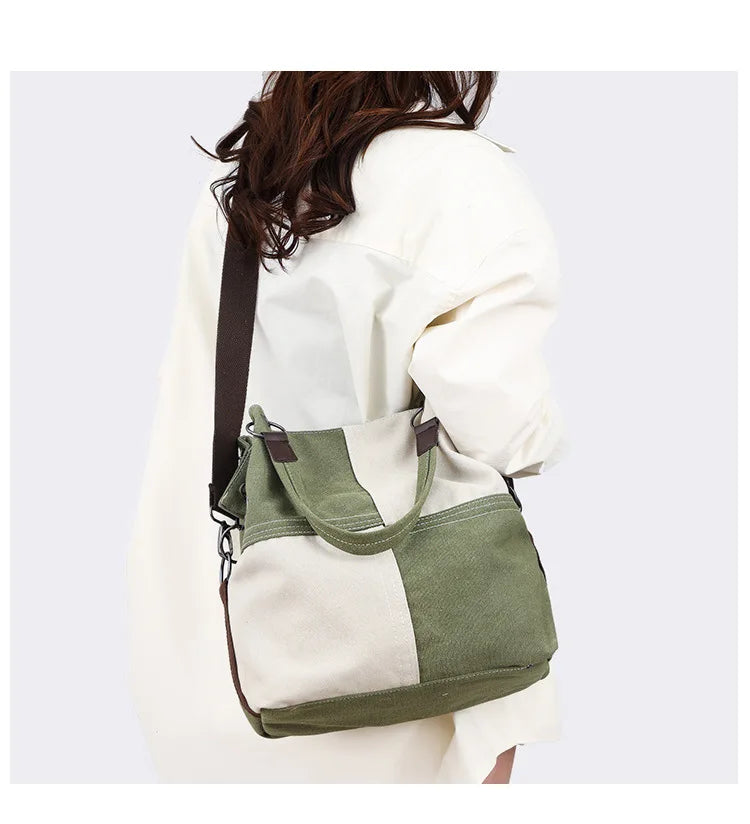 Canvas Retro Tote Bag