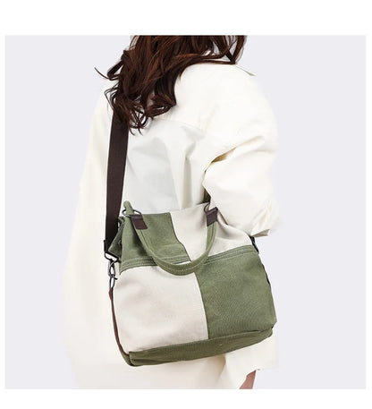 Canvas Retro Tote Bag