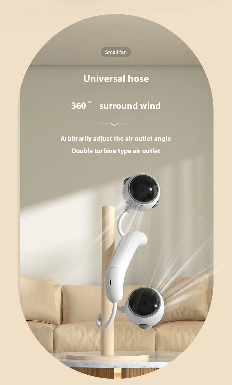 Mini Neck Fan Portable 1200mah