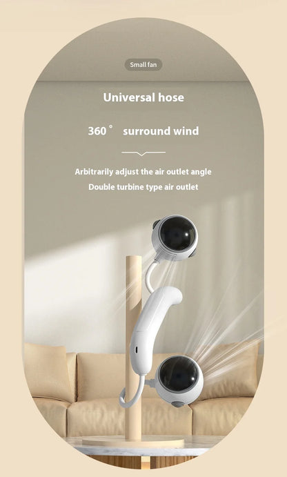 Mini Neck Fan Portable 1200mah