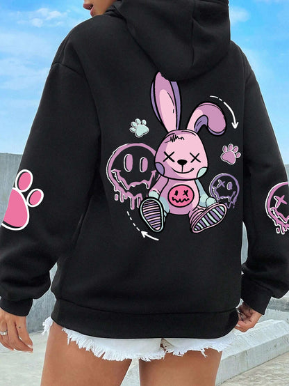 Hip Hop Street Casual Printed Hoodies