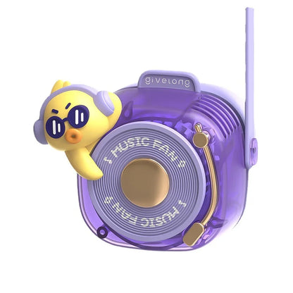 Portable Mini Fan Cartoon Fan summer fun student USB charging
