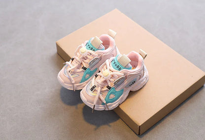 Size 21-36 Toddler Boys Girls Breathable Mesh  Non-slip Shoes