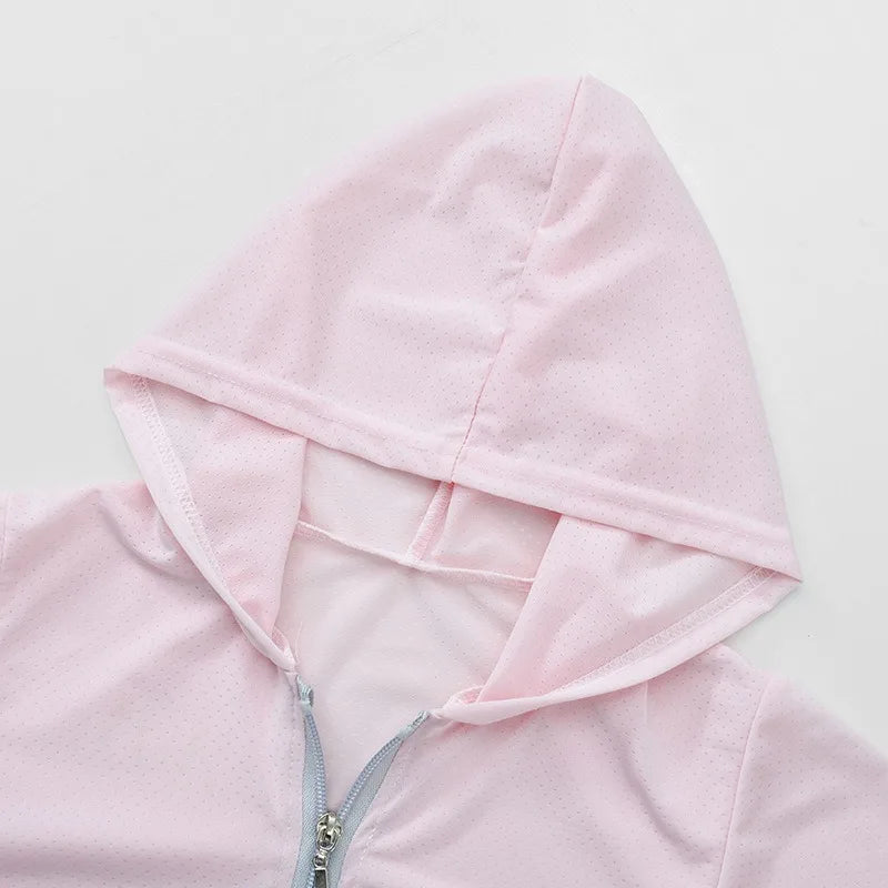 Kids Thin Ice Silk Sunscreen Hoodie