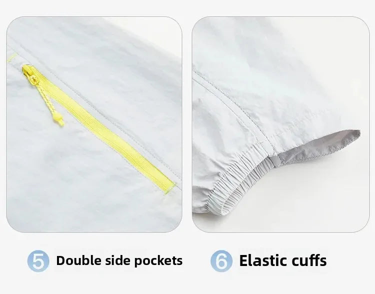UPF50+ Quick Dry Ice Silk UV Protection