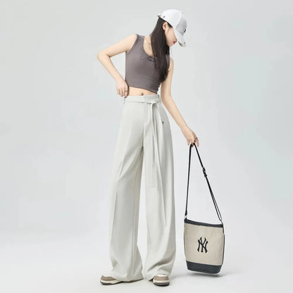 Women's Loose Drapey Suit Pants