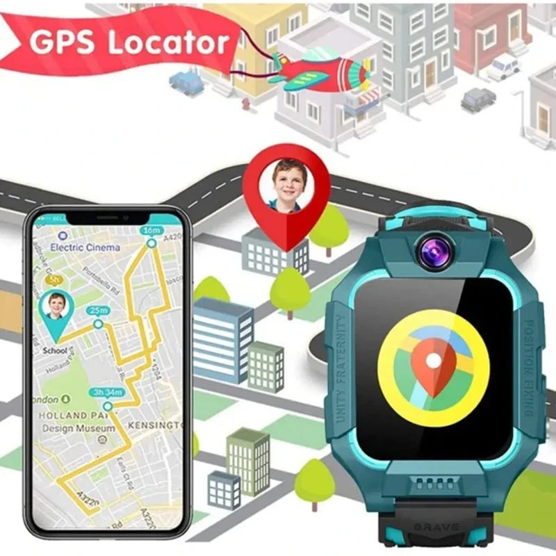 Xiaomi Kids Smart Watch 4G Sim Card Call Camera GPS Location SOS Anti-lost Waterproof