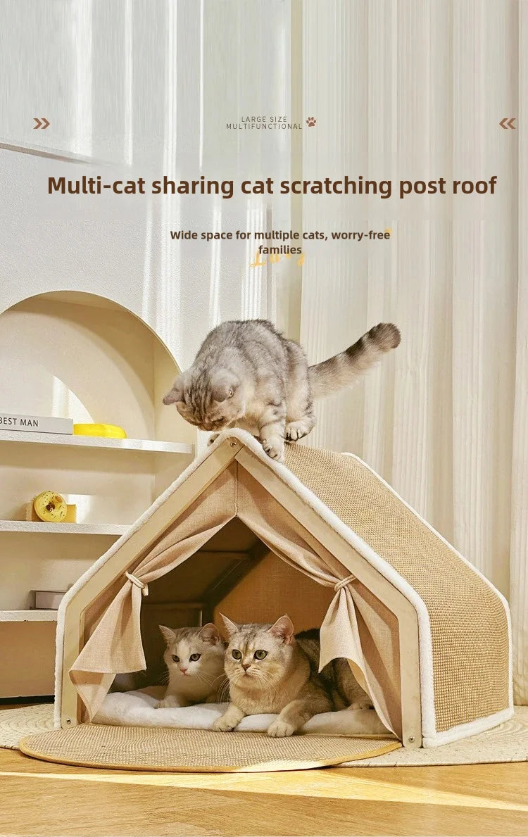 Cat nest Winter warm cat villa Cat house