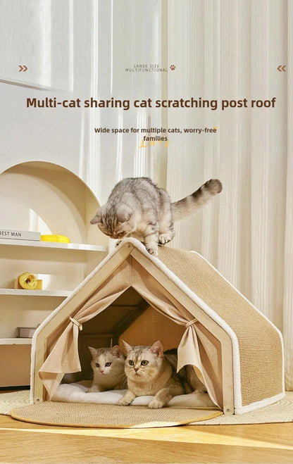 Cat nest Winter warm cat villa Cat house