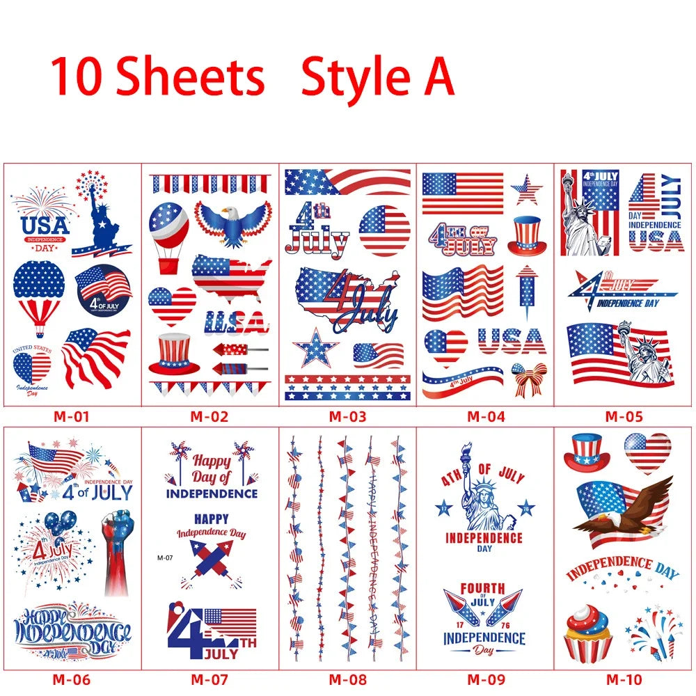Independence Day Party Photo Props