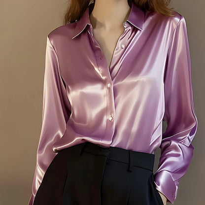 Long Sleeved  Office Women's Shirts