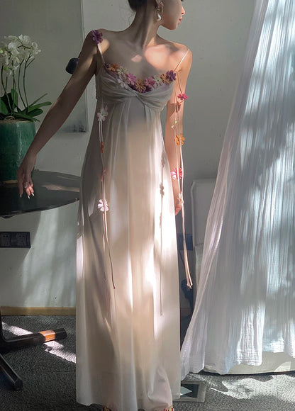 Boho Glow – Elegant Vacation Maxi Dress