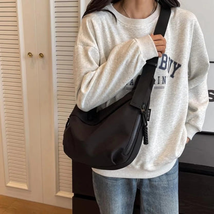 Casual Canvas Crossbody Bag
