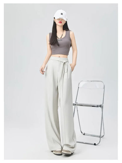 Women's Loose Drapey Suit Pants
