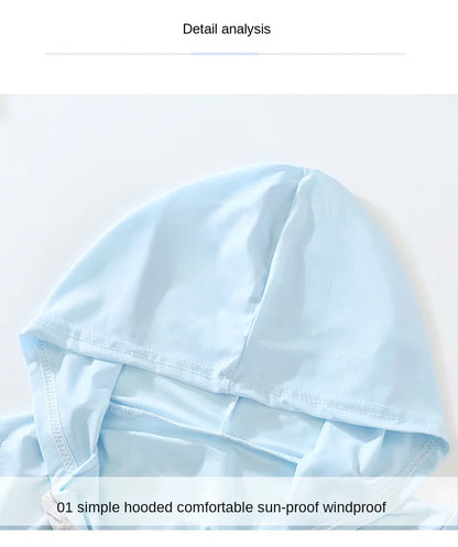 Kids UV Resistant  Sun Protection Hoodie