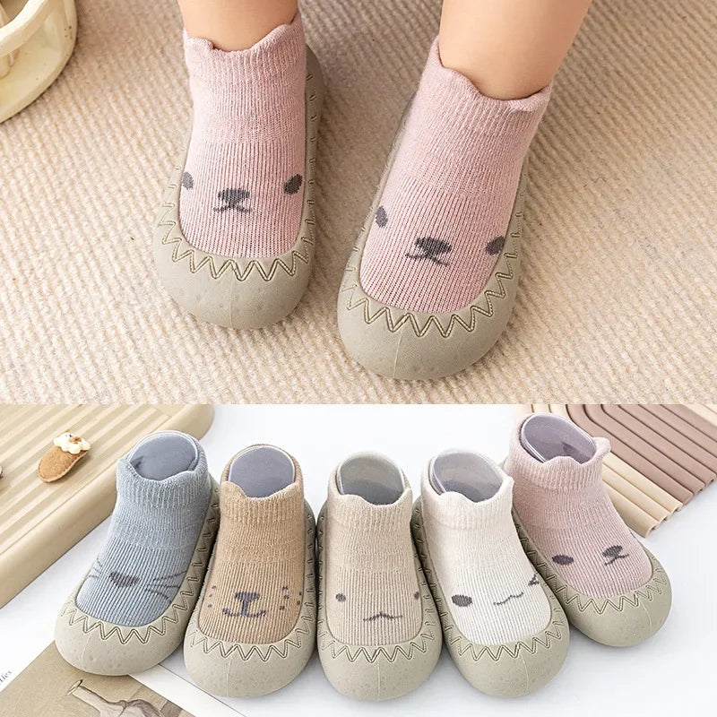 Cute Cartoon Infant  Kids Baby Socks Shoes