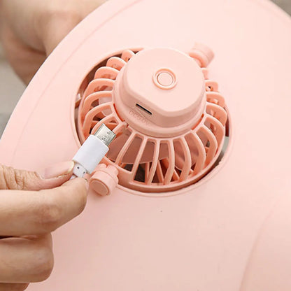 UPF50+ Solar & Chargeable Fan Hat