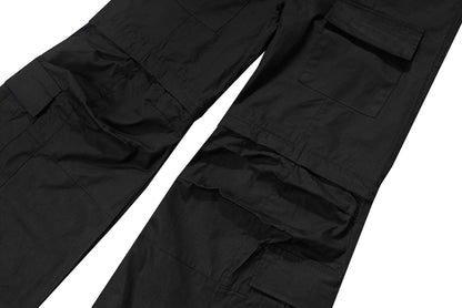 Street Flared Detachable  Cargo  Pants