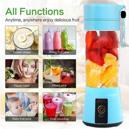 Portable Blender for Shakes and Smoothies Rechargeable USB 380ML