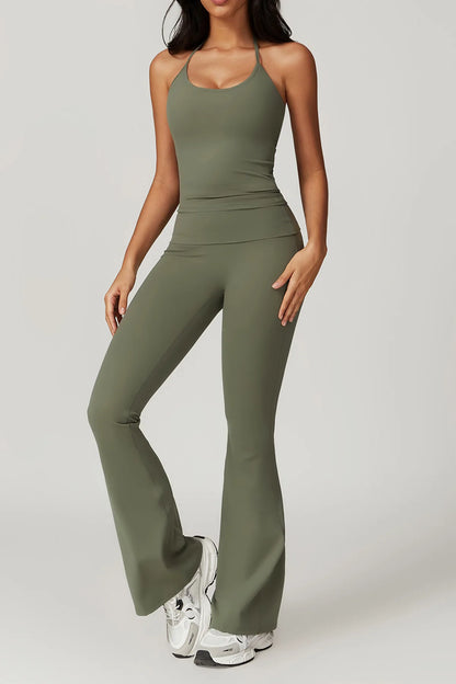 High Waist Bell Bottoms Yoga Pants